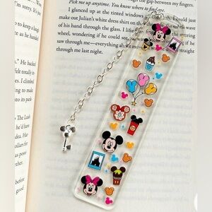 Mickey & Minnie Inspired Bookmark